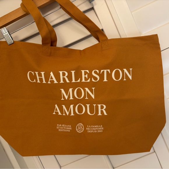 Sezane Charleston shopping tote bag - Picture 2 of 2
